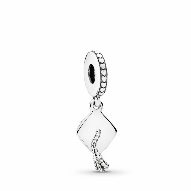 Pandora Graduation Dangle Charm Ireland - Sterling Silver - 718920ANE